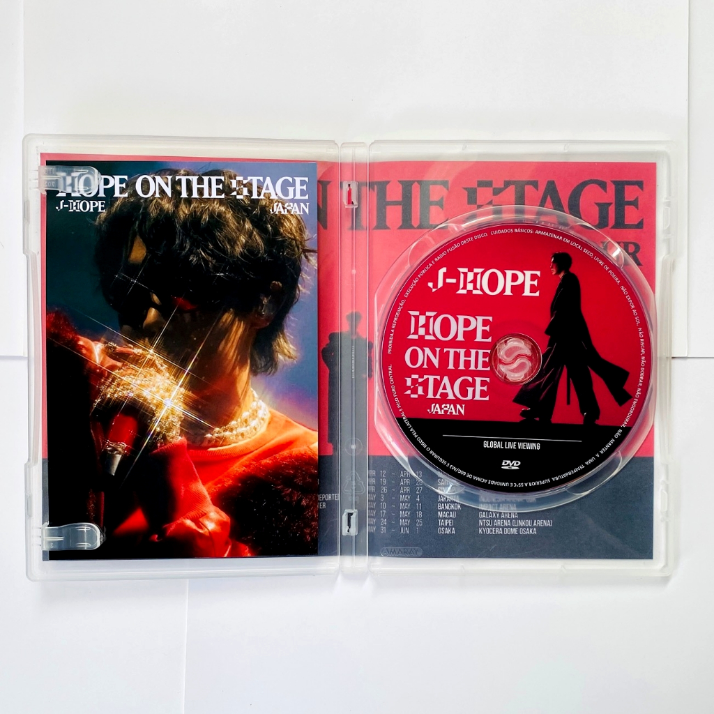 DVD J-Hope Hope On The Stage Live From JAPAN 2025 BTS Jack in the