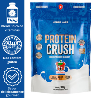 WHEY PROTEIN CRUSH HIGH QUALITY REFIL 900G (21g protein) - UNDER LABZ em Oferta na Shopee