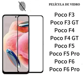 Kit 3Pcs/5Pcs Película De Vidro Temperado 3D Para Xiaomi Redmi Poco F3 GT F4 GT F5 F5 Pro F6 F6 Pro