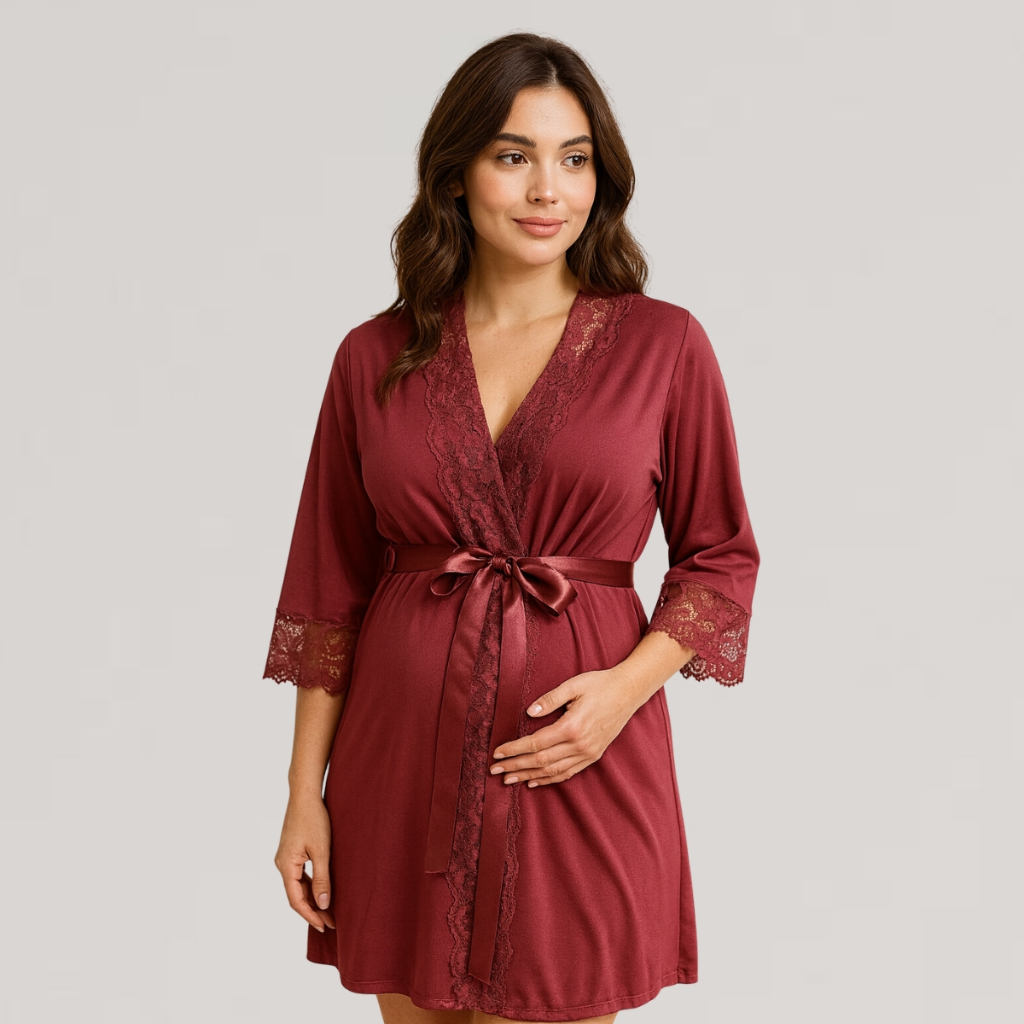 Robe Luxo Romantic e Renda Roupão Confortável linha Noite Noiva e ...