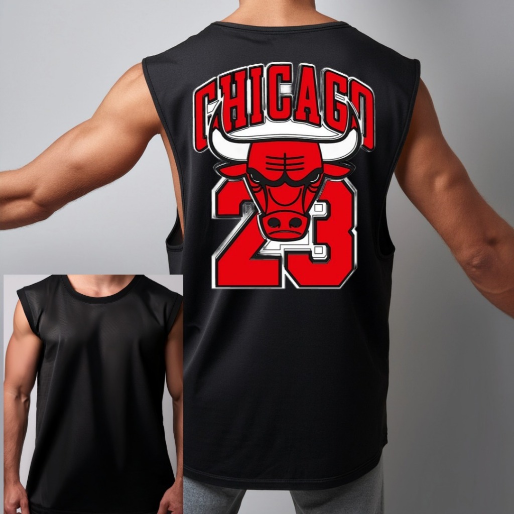 Camisa Chicago Bulls Com Numero 23 Michael Jordan em Promoção na