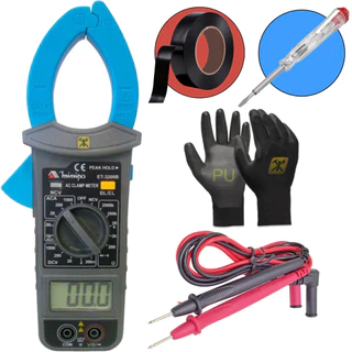 Alicate Amperímetro Multímetro Digital Et-3200b Minipa Led em Oferta na Shopee