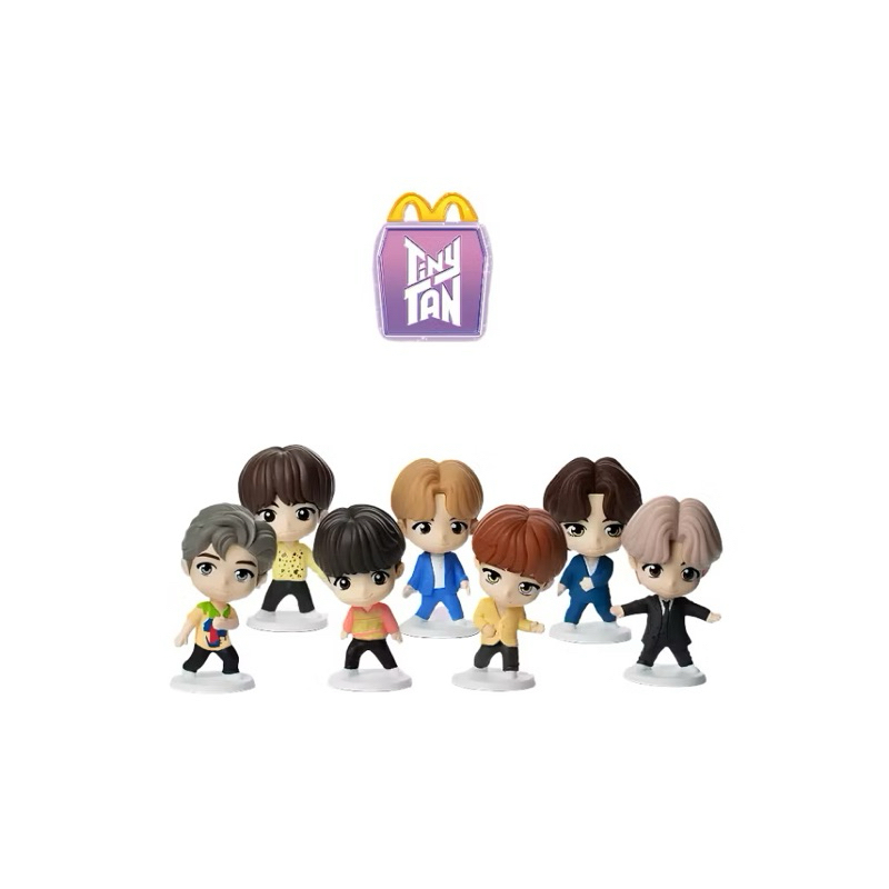 Bonecos BTS TinyTan x Mc Donald’s | Throwback Edition | Lacrados 2025 ...