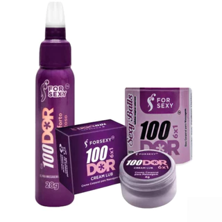 100dor Gel Lubrificante Íntimo Anal For Sexy Creme De Massagem