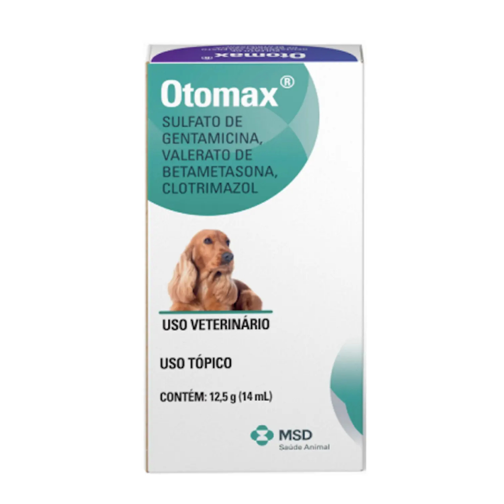 OTOMAX LIQUIDO 12,5 G - OTITES EXTERNAS - MSD | Shopee Brasil