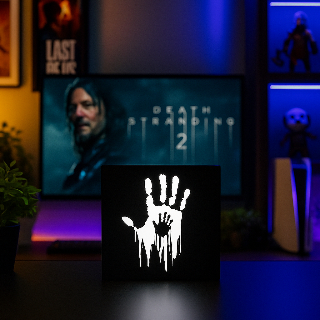Luminária Gamer Exclusiva Do Jogo Death Stranding 2 DS2 Presente Geek ...