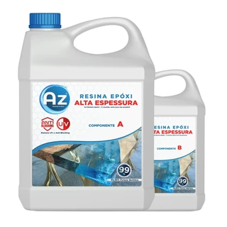 AZ Resinas Epóxi Alta Espessura – Kit 1kg Cod.17