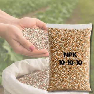 Adubo Fertilizante NPK 10-10-10 5kg Para Plantas, Hortas, Flores, Frutíferas, Gramados e Folhagens