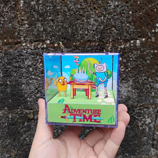 Cubo diorama Hora de Aventura - Exclusivo