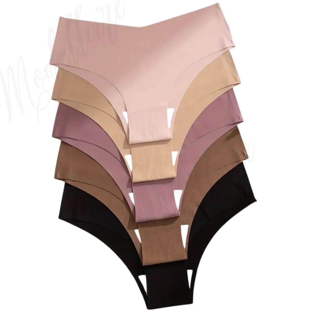KIT 10 Calcinha Corte a Laser Cós Sem Costura Conforto Lingerie ...