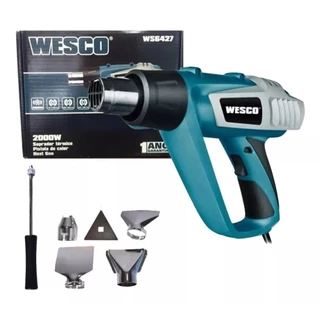 Soprador Térmico 1800 / 2000w Ws6427 Wesco C/ Acessórios em Oferta na Shopee