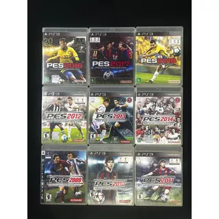 Combo PES (18 + 17 + 16 + 14 + 13 + 12 + 11 + 10 + 09) - PS3