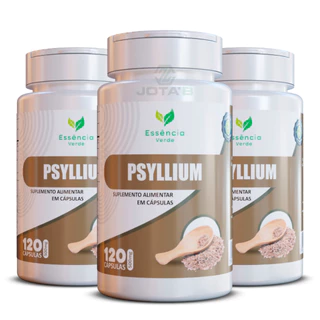 psyllium 120 capsulas 100% Original pissilio Fibra Solúvel Fibra Alimentar em Oferta na Shopee