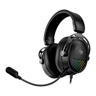 Headset Gamer Pichau Azuris Pro 7.1, Drivers 50mm, Preto, PCH-AZRP-BL01