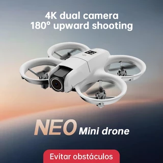 DLI Mini Drone Câmera Dupla Evita Obstáculos Sensor Fluxo Óptico Estável Manobra 360⁰ Wifi 2 Bateria em Oferta na Shopee