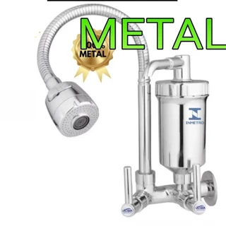 Torneira Filtro Cozinha Gourmet Parede De Metal 100% Luxo