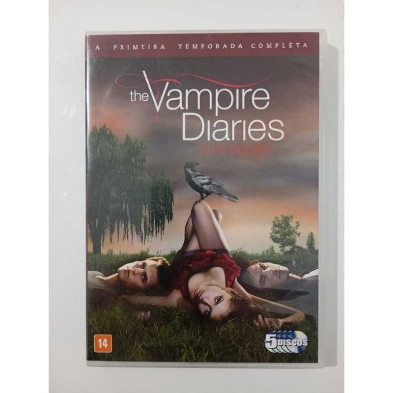 Dvd The Vampires Diaries Love Sucks A Primeira Temporada Original ...
