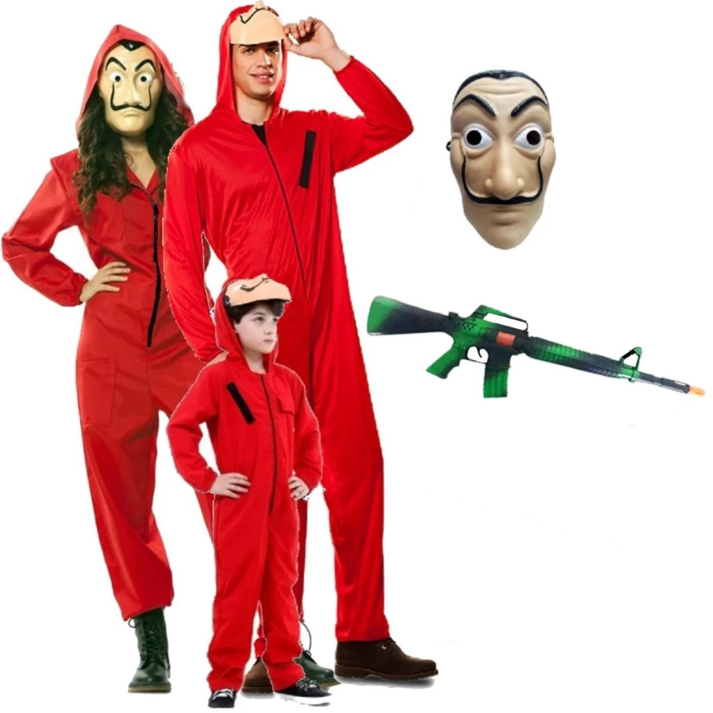 Fantasia Macacão Vermelho La Casa de Papel