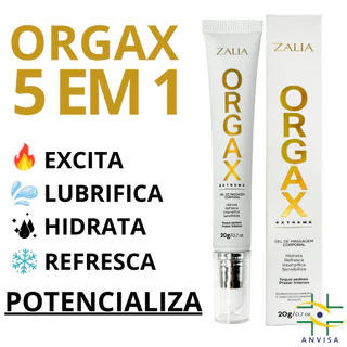 Gel Excitante Orgax 5-em-1 Feminino – Intensifica o Prazer, Lubrifica e Hidrata 20 g em Oferta na Shopee