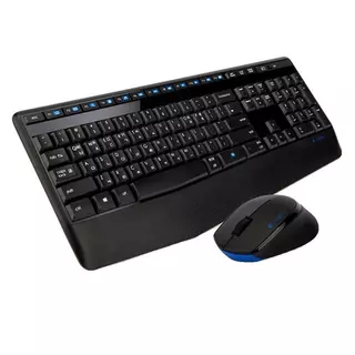 Kit Teclado E Mouse Sem Fio Mk345 Logitech Português Brasil Abnt2 Resistente