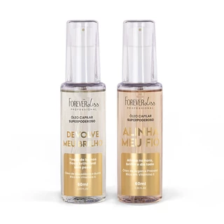 Kit Óleos Superpoderosos Brilho e Alinhamento Forever Liss em Oferta na Shopee