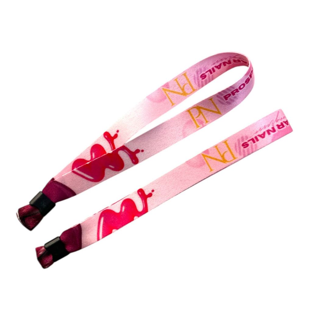 60 Pulseiras de Pano Personalizadas Evento/Rave 15mm | Shopee Brasil