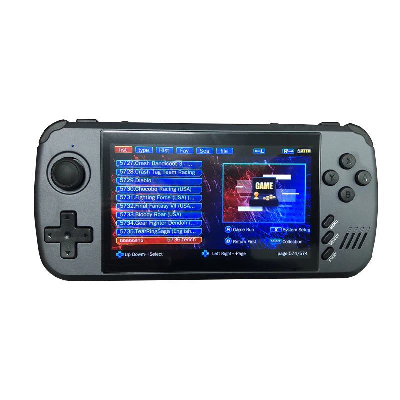 Game Portatil Powkiddy X39 Pro ( Emulador NES SNES GBA MEGA) | Shopee ...