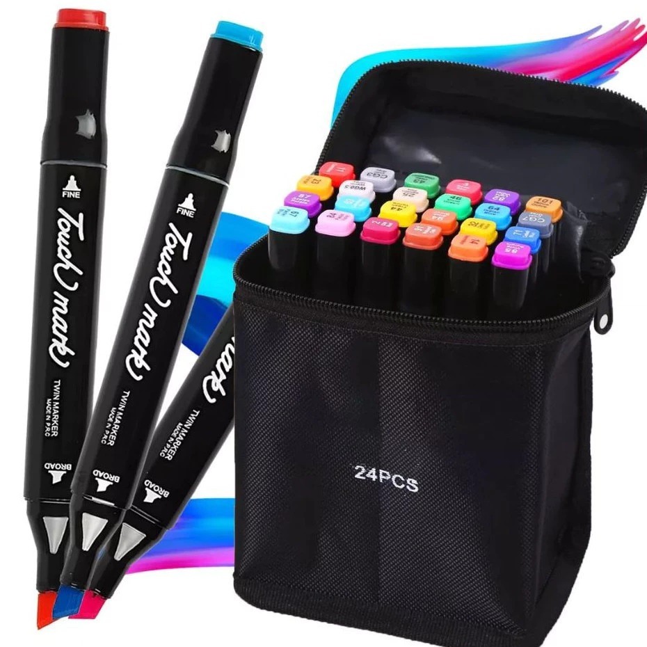 Canetinhas para colorir - kit 24 uniddes | Shopee Brasil