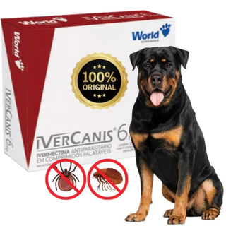 Remédio Carrapato Pulgas Para Cachorro Que Dura 6 Meses 4 comprimidos - envio imediato