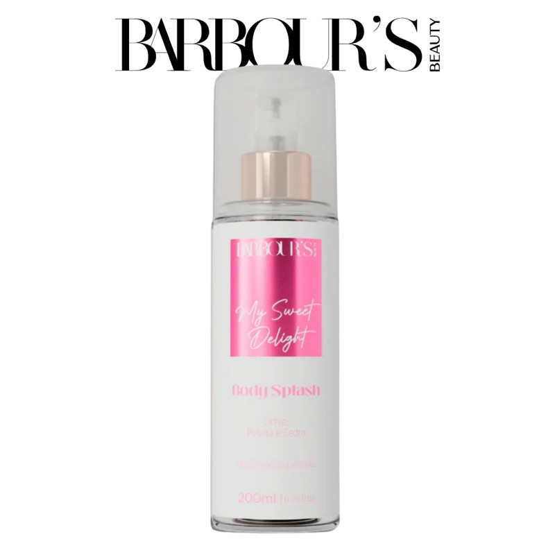 Body Splash Barbours Beauty My Sweet DeLight Spray 200 ML | Shopee Brasil