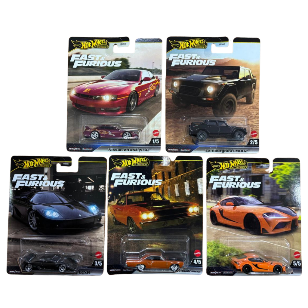 Hot Wheels Premium Velozes e Furiosos