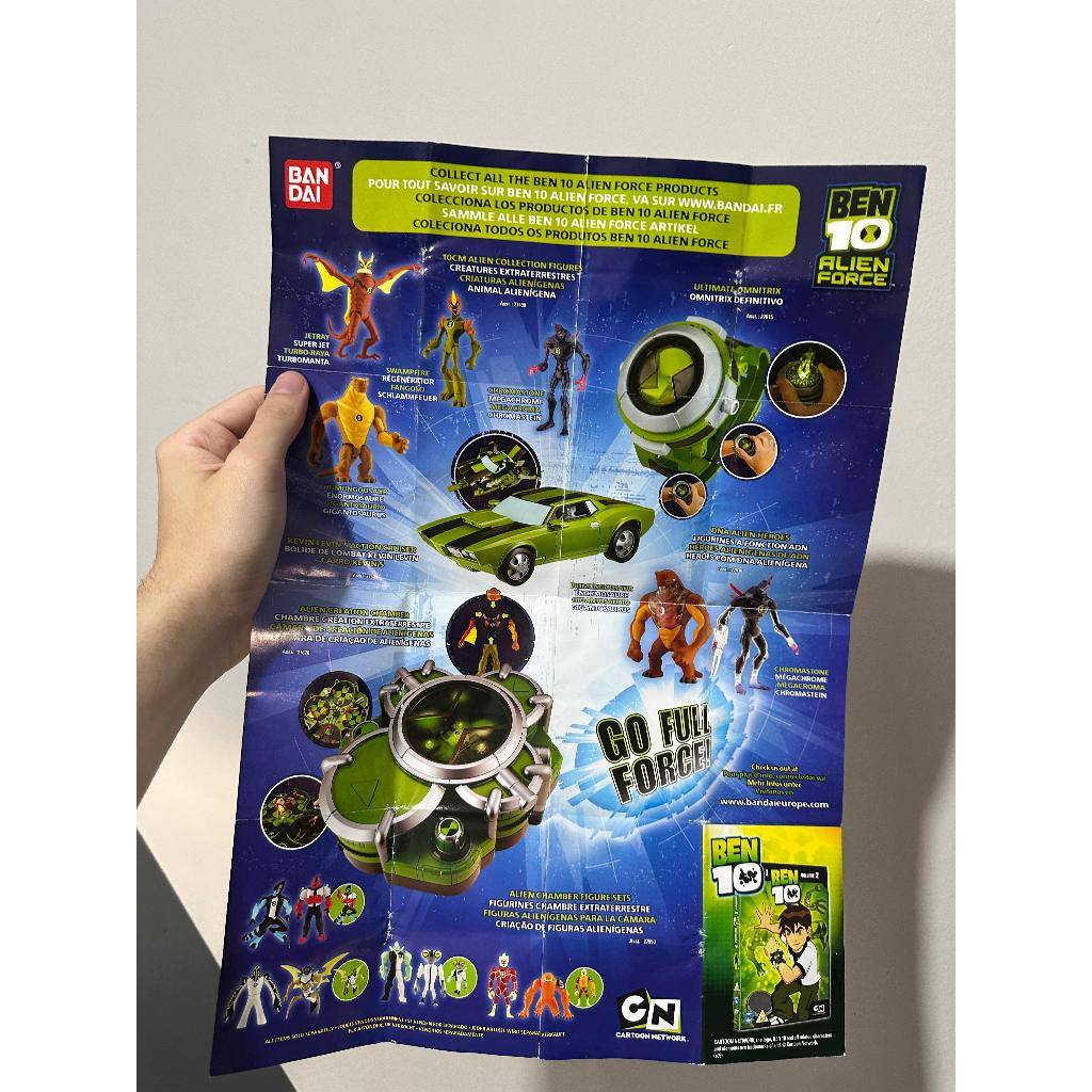OMNITRIX X10 DEFENDER! Ben 10 Força Alienígena Bandai Original