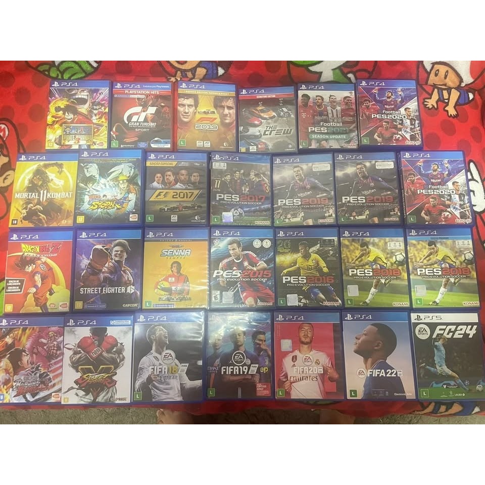 Jogos Ps4 Midia fisica de 40 a 90