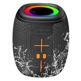 Caixa de Som Portátil Bluetooth 50W - KAPBOM KA-8596 com Luz RGB e TWS potente som alto e limpo presente de natal promo