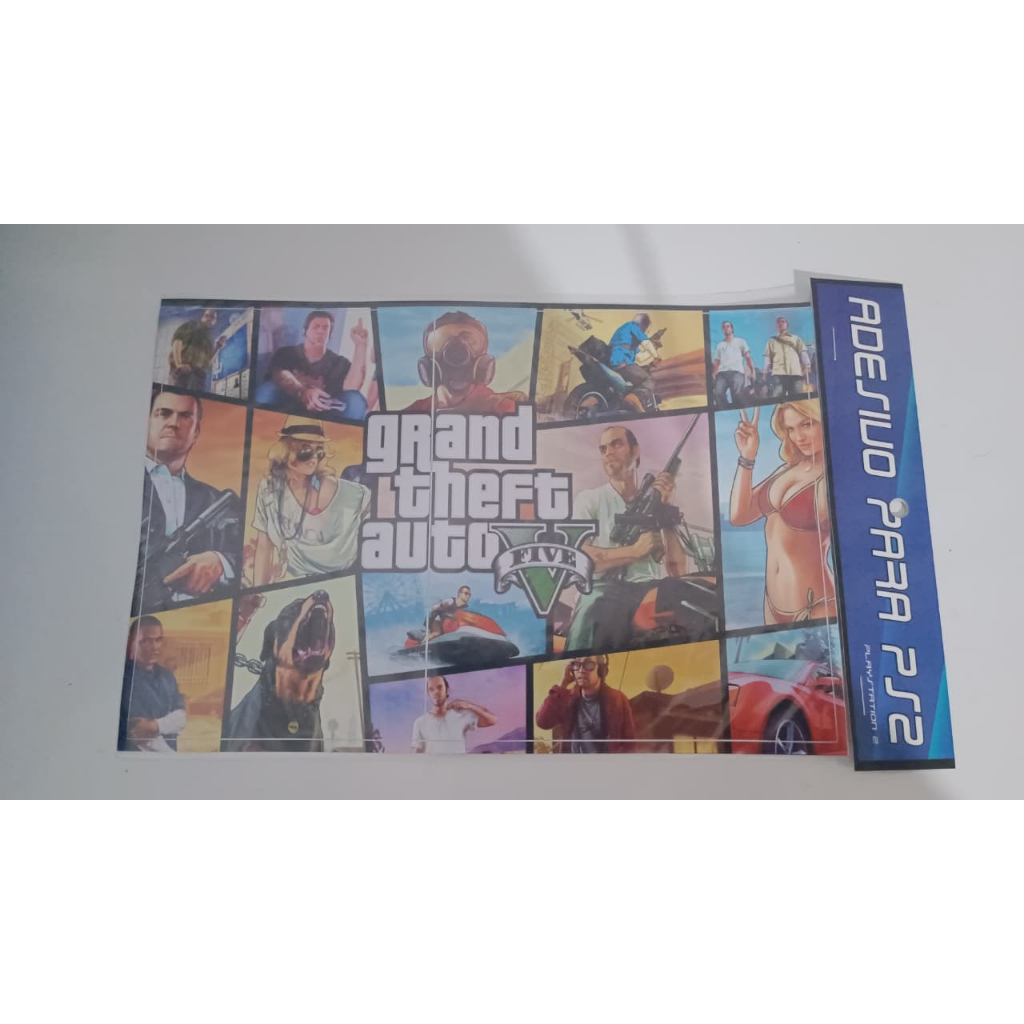 SKIN PARA PLAYSTATION 2 - SLIM | Shopee Brasil