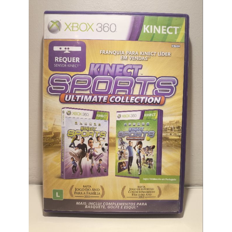 Kinect Sports Ultimate Collection Original - Xbox 360 - Mídia Fisica ...