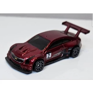 Carrinho Miniatura Hot Wheels 16 Cadillac ATS-VR Vermelho Loose