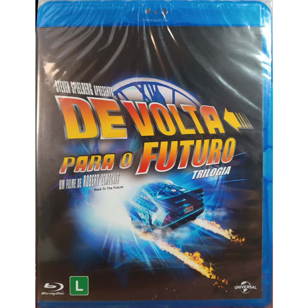Blu-Ray Disc - De Volta para o Futuro Trilogia (Lacrado) | Shopee Brasil