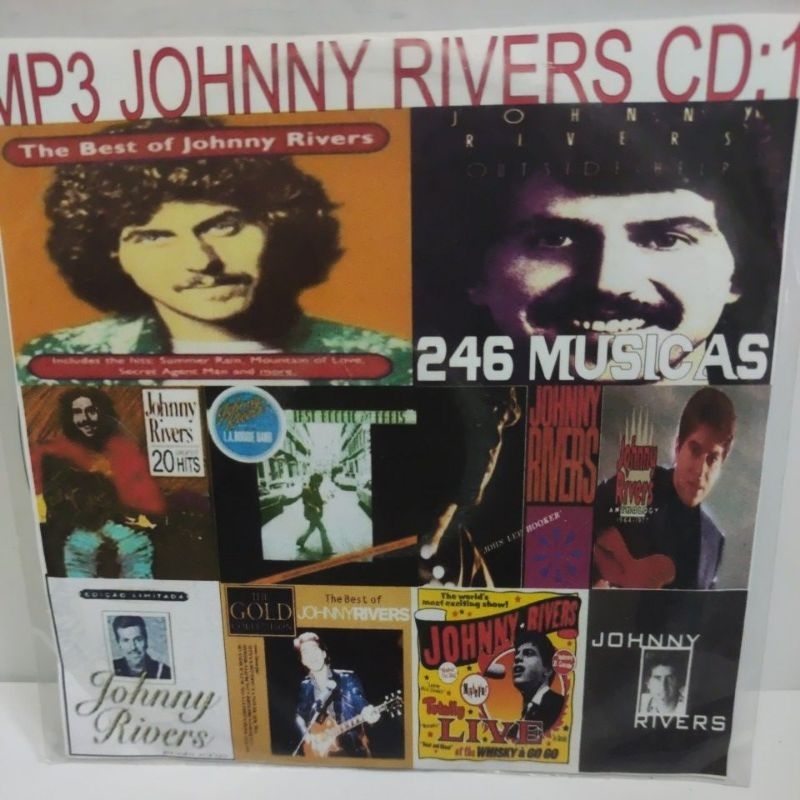 MP3 Johnny Rivers cd.1 discografia | Shopee Brasil