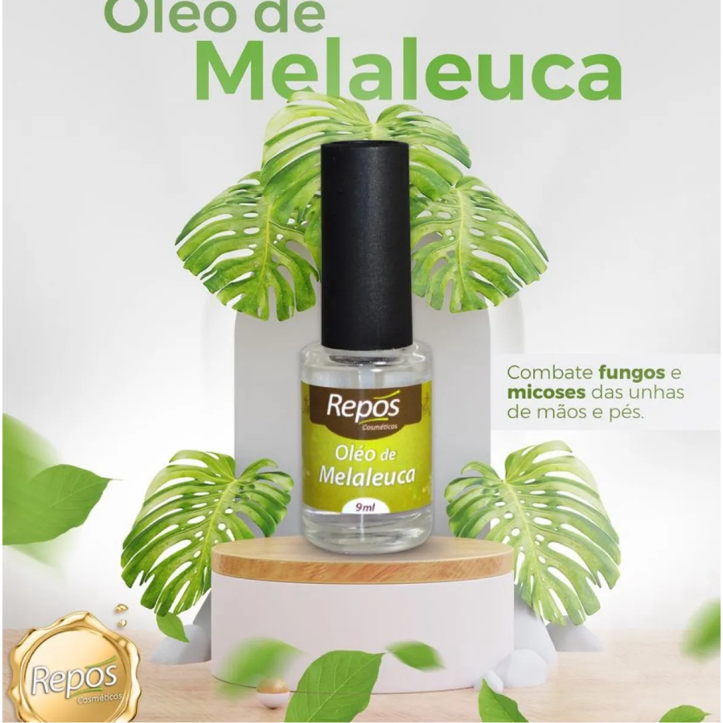 Oleo Repos Melaleuca 9ml tratamento para unhas | Shopee Brasil