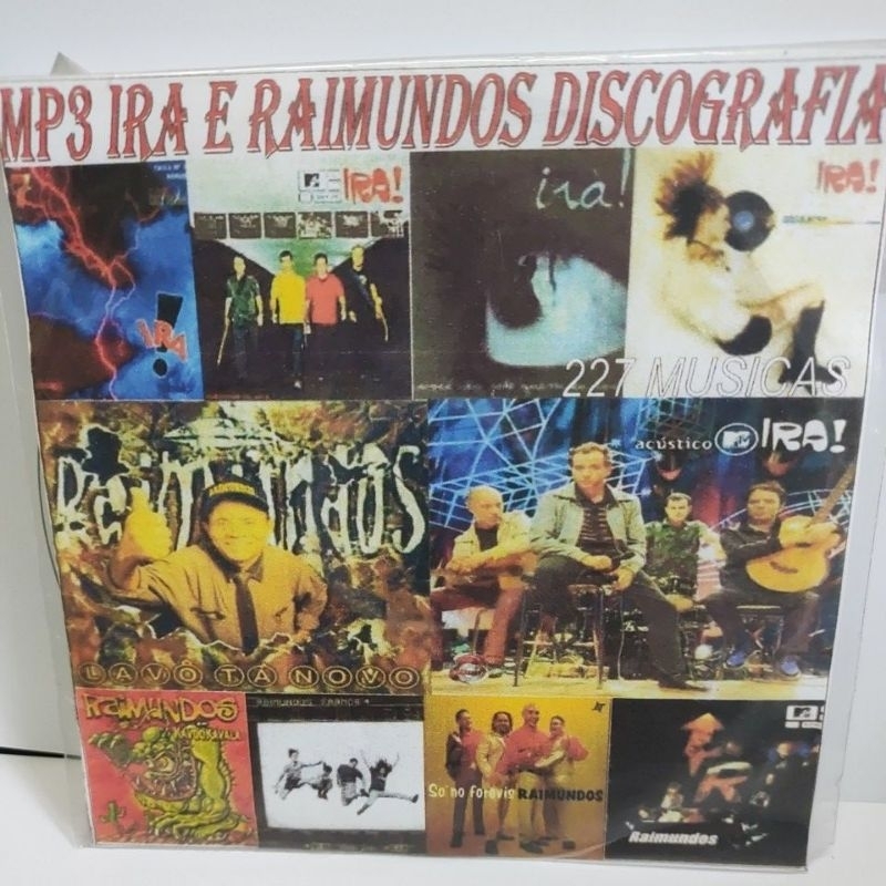 MP3 Ira e Raimundos discografia | Shopee Brasil