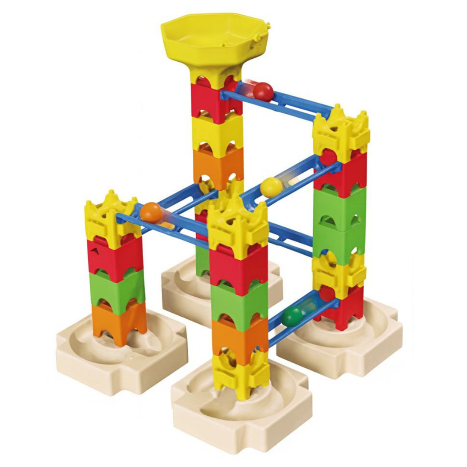 Pista de Bolinhas Educativa 38 Peças – Brinquedo Infantil Montar e ...