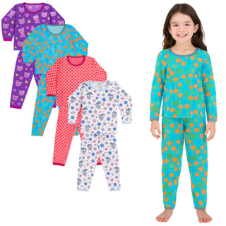 Kit 8 Peças Pijama Infantil para Meninas – Conforto e Estilo (4 Calças + 4 Blusas) em Oferta na Shopee