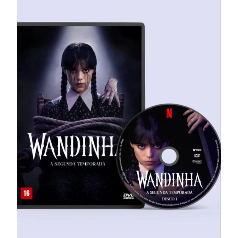 DVD Wandinha 2ª Temporada - 2025 - (Dual-Audio/Dublado) - 1080p HD Por ...