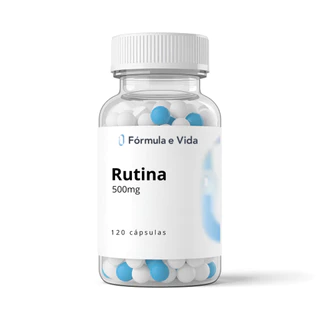 Rutina 500mg - Vitamina P Suplemento Alimentar - 120 Cápsulas