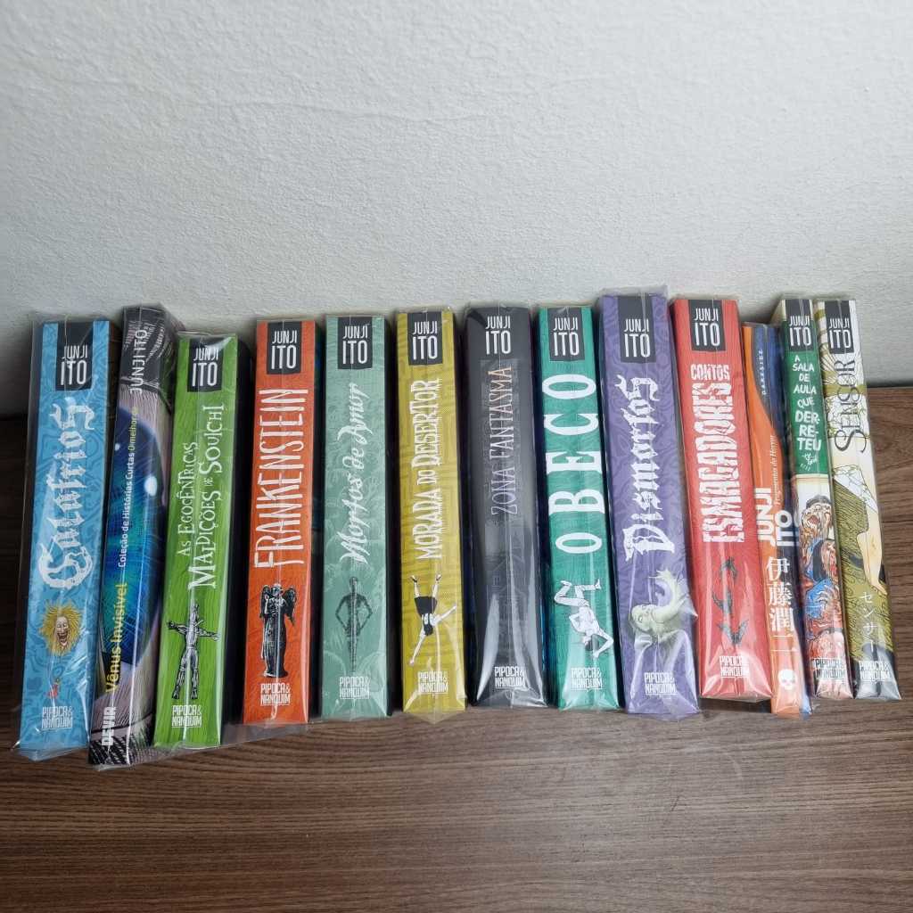 Junji Ito Sala de Aula Que Derreteu, Calafrios e Outros Volumes