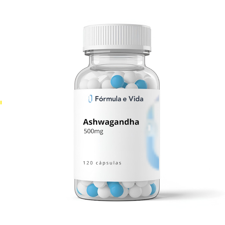 Ashwagandha 500mg – 120 Cápsulas
