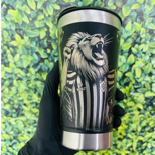 COPO TÉRMICO Esporte Clube VITÓRIA personalizado a laser 360º Graus PREMIUM