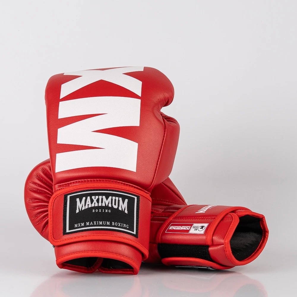 Luva Maximum Boxing 12oz e 14oz - Linha Iniciante - VERMELHA MX BOXE ...