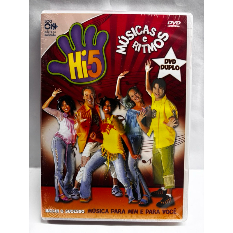 DVD HI 5 - MÚSICAS E RITMOS | Shopee Brasil